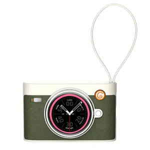 Retro camera Bluetooth power bank, 10000 mah, 22.5W fast charging, supports Type-C and Lightning charging, AI translation function