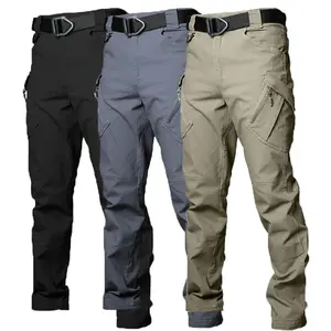 HOMUG Mens 3-Pack Lightweight Casual Work Pants & Tactical Hiking Pants feature durable multifunctional pockets and a straight-leg design, ideal for spring and summer wear. Belt not included. outdoorfun