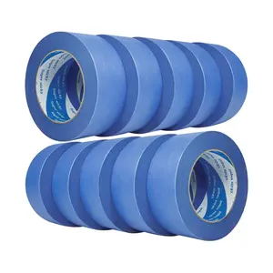 10 Rolls Blue Painters Tape 2 Inch, Bulk Masking Master Tape 60 Yards, Wall Masking Tape No , Multi-Surface Painter's Tape for Wall Painting Edge  DIY Crafts,600 Yards Totally