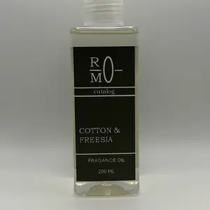 COTTON & FREESIA Essential Oil Blend for Home Diffusers - Non-Aerosol Air Freshener