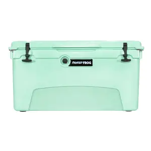 Frosted Frog 75 QT Rotomolded Cooler - Mint Green Cooler, 75 Quart