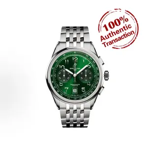 Breitling Premier Collection AB0145371L1A1, Automatic Winding Mechanical Movement, Stainless Steel, 42.0mm