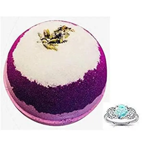 LAVENDER LOVER Ring Bath Bomb by Soapie Shoppe