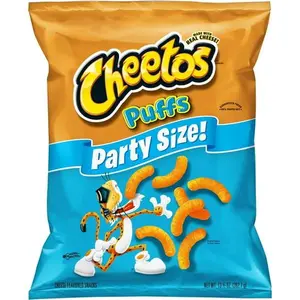 Cheetos Puffs Cheese Flavored Party Size Snack Chips, 13.5 Ounce Bag