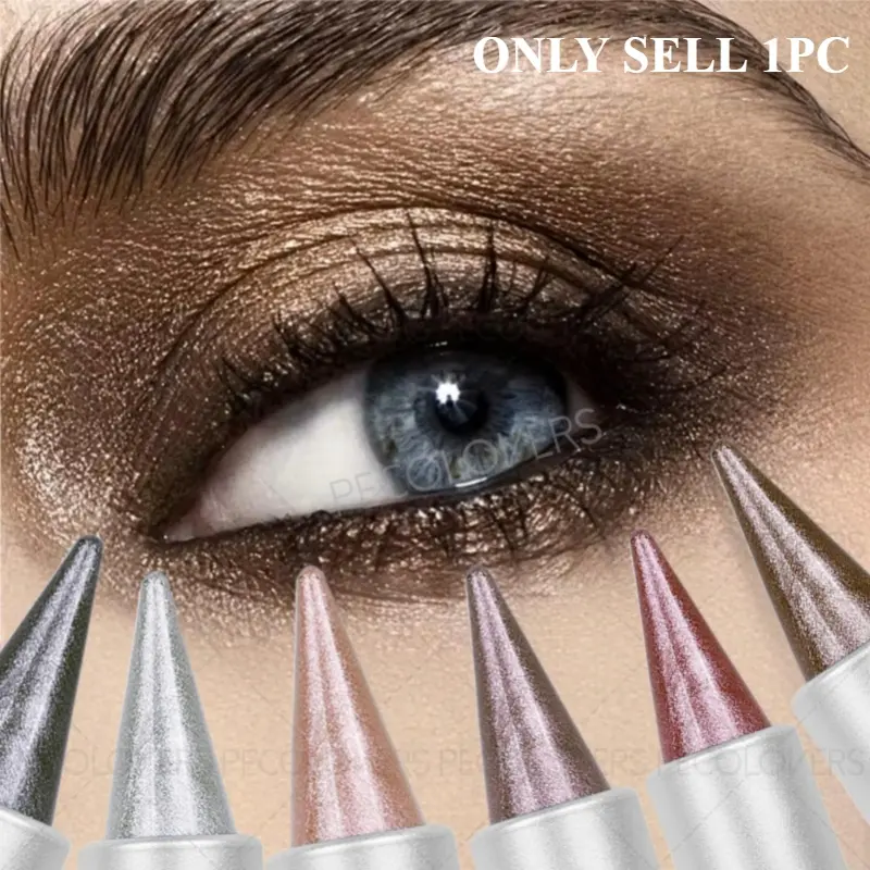 2-in-1 Sparkle Eye Crayon - Glitter Eyeshadow & Eyeliner Hybrid with Smooth Glide Texture, Sweat-Proof Long-Lasting Formula, Ideal for Romantic Gifts & Quick Daily Application - Professional Eye Cosmetic Stick