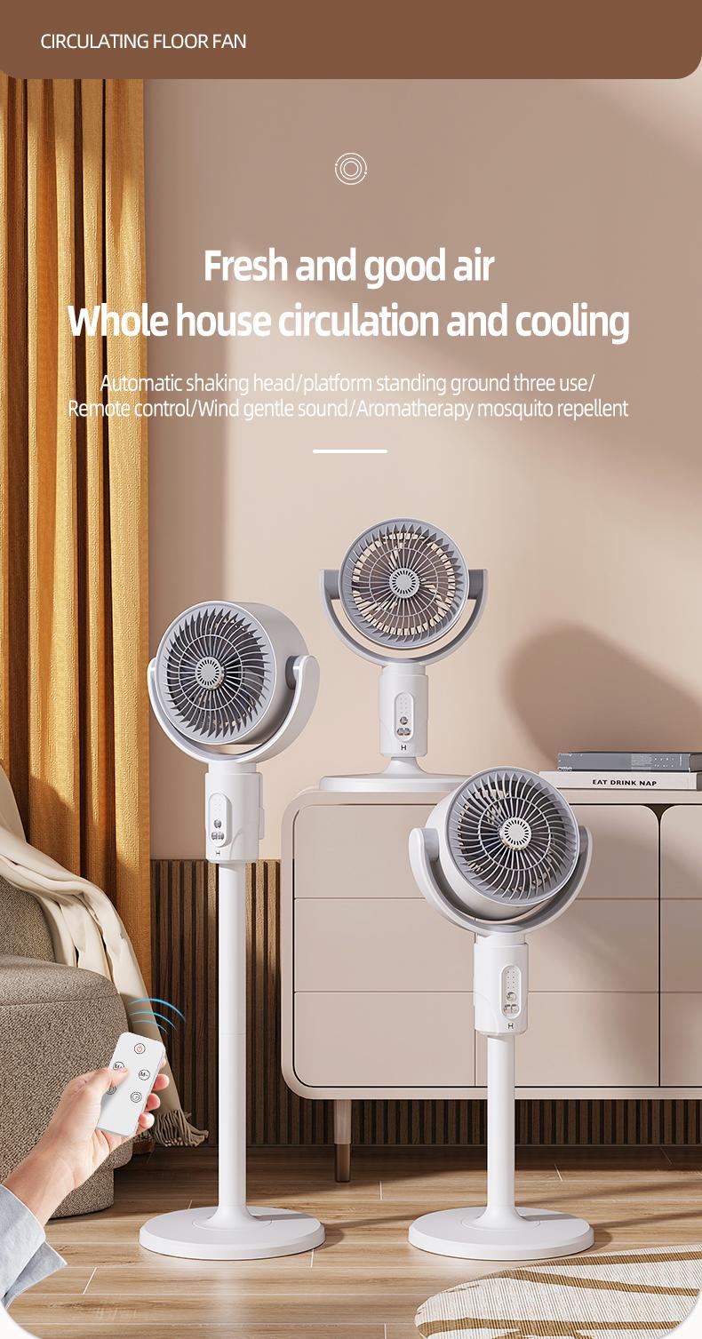 Portable Standing Fan with Remote, 2000mAh Rechargeable Battery Operated Fan, 90°+180° Oscillating Air Circulator, 5 Speeds Quiet Pedestal & Tabletop Fan, Adjustable Height 15"-32", Foldable Floor Fan for Bedroom, Camping, Office (White) Portable Standing Fan with Remote, 2000mAh Rechargeable Battery Operated Fan, 90°+180° Oscillating Air Circulator, 5 Speeds Quiet Pedestal & Tabletop Fan, Adjustable Height 15"-32", Foldable Floor Fan for Bedroom, Camping, Office (White)