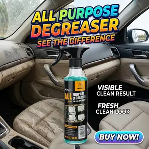 NUAN Degreaser Spray for Car & Home, Heavy Duty Grease Remover for Kitchen, Countertops & Car Interiors, 300ml
