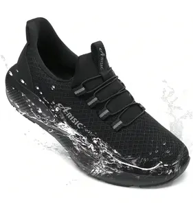 Men’s Non Slip Work Shoes | Slip On Waterproof Chef Shoes for Restaurant, Kitchen & Food Service | Comfort Slip Resistant Work Sneakers