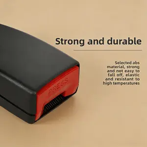Extended Car Safety Extender with Buckle, Vehicle Seat Lock Clip, Seatbelt Extension for Car Seats, Durable and Secure Fit