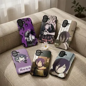 Boom Devil Girl Anime Phone Case Collection iPhone Samsung, Edgy Manga Art Aesthetic Gift - For iPhone 17 16 Pro Max iPhone 15 Pro 14 Plus 13 Pro 12 11  for iPhone 17-11 Pro Max/Plus and Samsung Galaxy S23-25