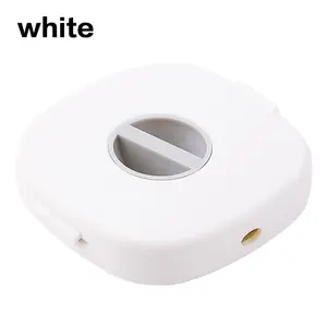 Portable round USB Cable Winder Small Cable Organizer Rotating Data Cable Organizer Mobile Phone Mobile Charging Cable Winder Does not apply