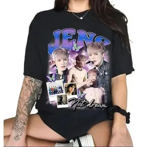 Jeno Nct Dream Graphic Tees Dream Scape Album & World Tour Shirt