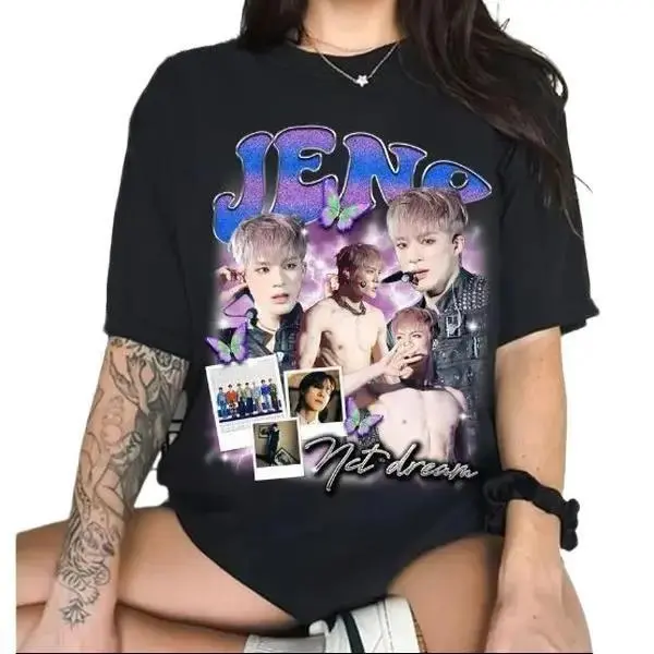 Jeno Nct Dream Graphic Tees Dream Scape Album & World Tour Shirt