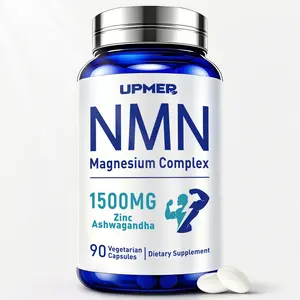 UPMER NMN Supplement – 1500 mg | Quercetin | TMG | Resveratrol Complex – Supports Cellular Energy