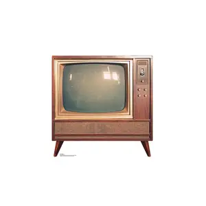 32 x 31 in. Vintage TV Cardboard Standup