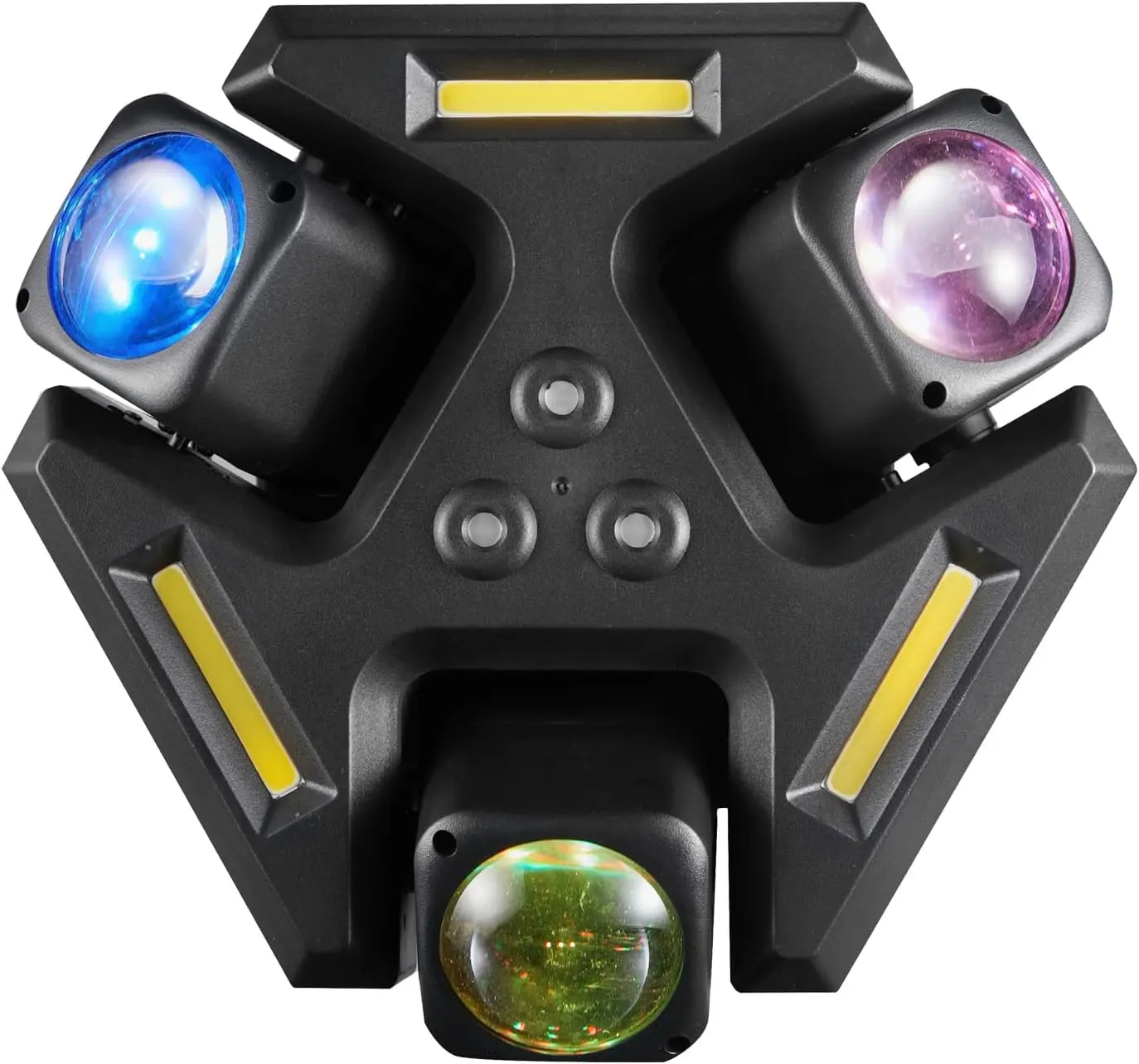 METYONLASER Moving Head Stage Light, LED DJ Fixture with DMX512 Controller, Sound Activation, 9pcs 10W RGBW LED Beads, Dimmer Effect, Strobe Effect and Strobe Light Module, Versatile DJ Party Moving Head Light