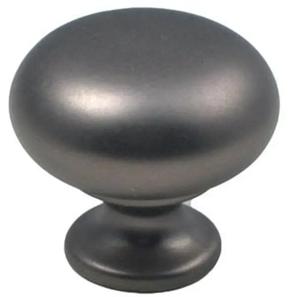 Rusticware 950WP Contemporary Weathered Pewter Doorknob, 10.25 In. Size, 1 1/4 In. Spec, Coordinates with Other Rusticware Coordinating Cabinet and Appliance Accessories