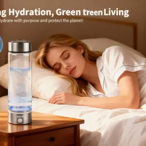 2026 Upgraded Hydrogen Water Bottle 420ml – Portable Rechargeable Drinkware for Fitness, Travel & Daily Hydration