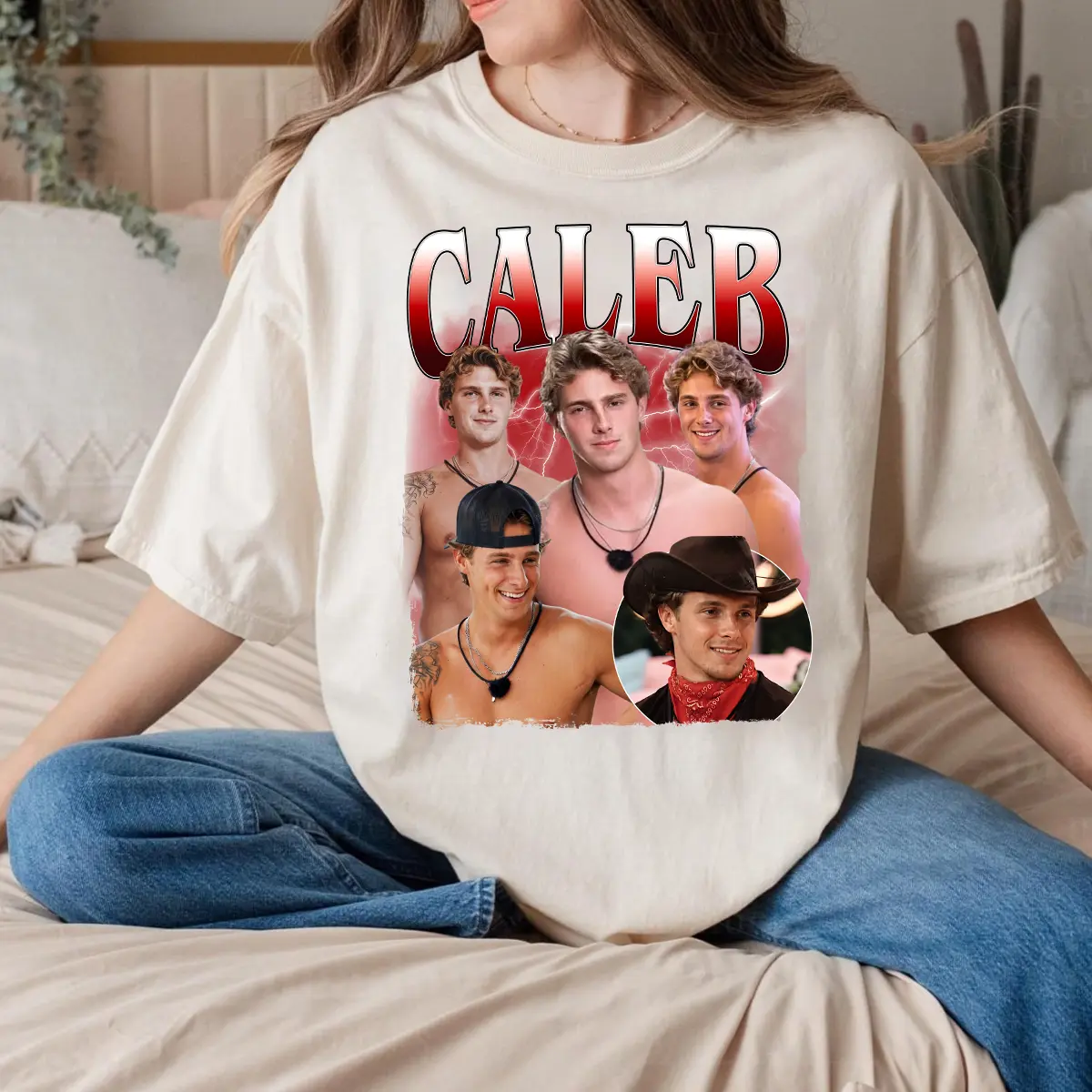 Caleb Love Island USA Shirt |   Vintage Graphic Tee |   Fan Gift Unisex T-Shirt