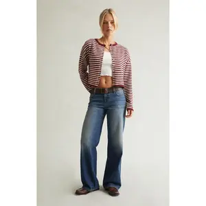 Pacsun Women's Zoe Low Rise Girlfriend Jeans Medium Indigo