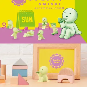 Blindbox Collection SMISKI Sunday, Hippers glow in the dark, sonny angle attaches to phone, computer, super cute decoration