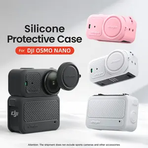 Dji Osmo Nano Silicone Protective Case, Portable Protection for Sports Camera Accessories, Durable & Lightweight Design