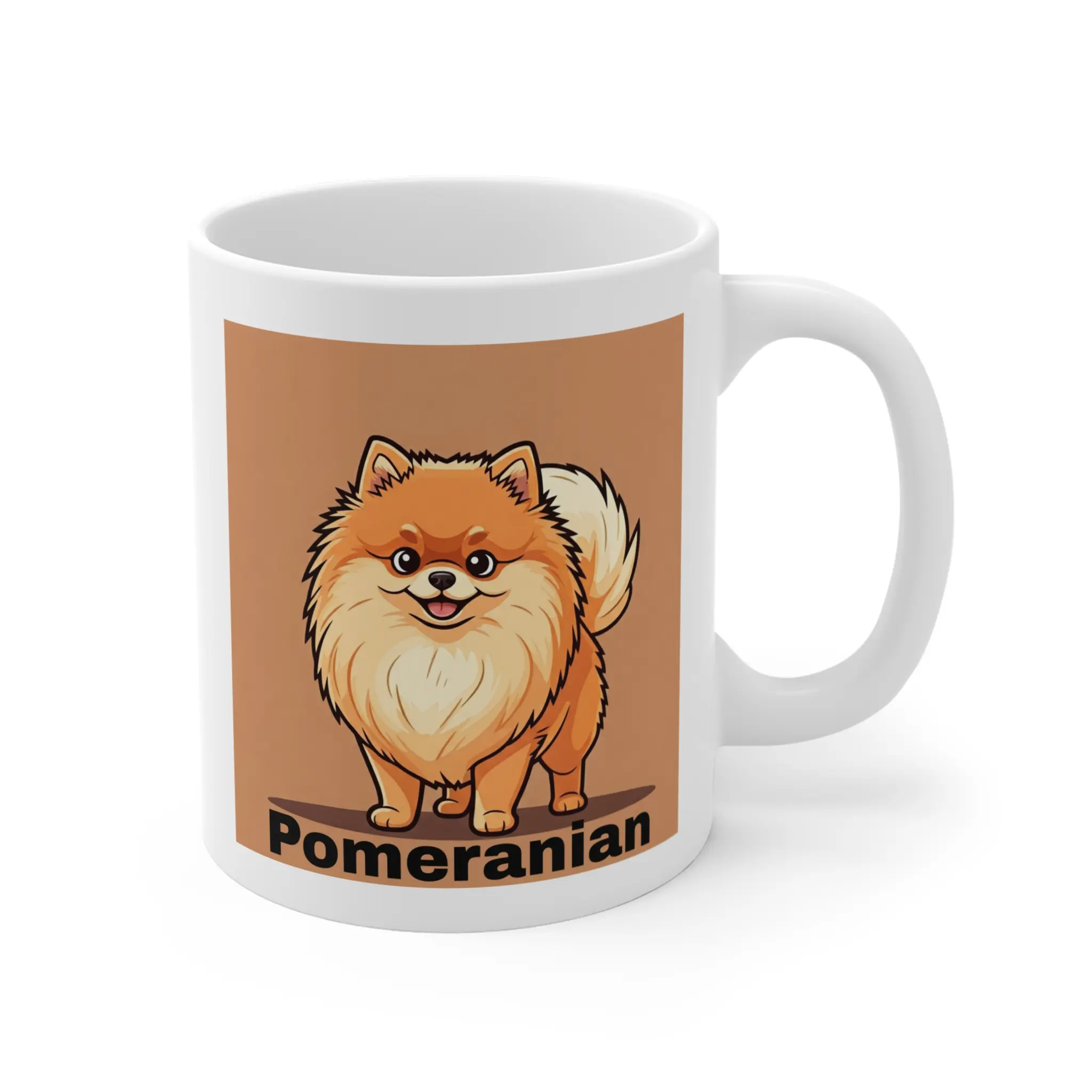 🐶 Adorable Pomeranian Mug 🐶 Perfect for Dog Lovers!