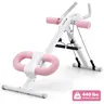 MERACH Adjustable Abdominal Training Equipment - Functional Steel Frame Workout Machine with LCD Monitor, 3 Sets of Silent Wheels, Automatic Tracking, Foldable Design for Efficient Core Strength & Home Gym Use