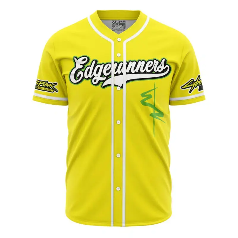 Cyberpvnk Edgerunners Custom Name And Number Unisex Baseball Jersey