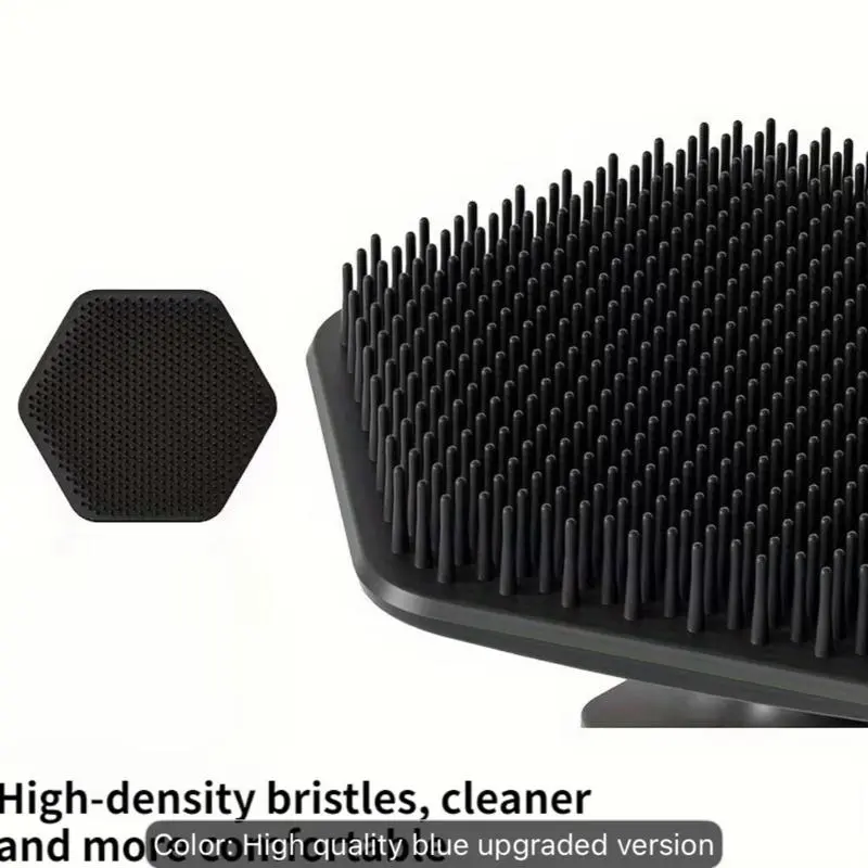 Men's Beard Brush, Gently Exfoliates Dead Skin, Soft Bristle Design Enhances Shaving Experience, Deep Cleansing Care Tool with Lightweight Skin Massage Function – Ergonomic Design Makes Shaving More Convenient and Smooth, Suitable for Daily Use. A