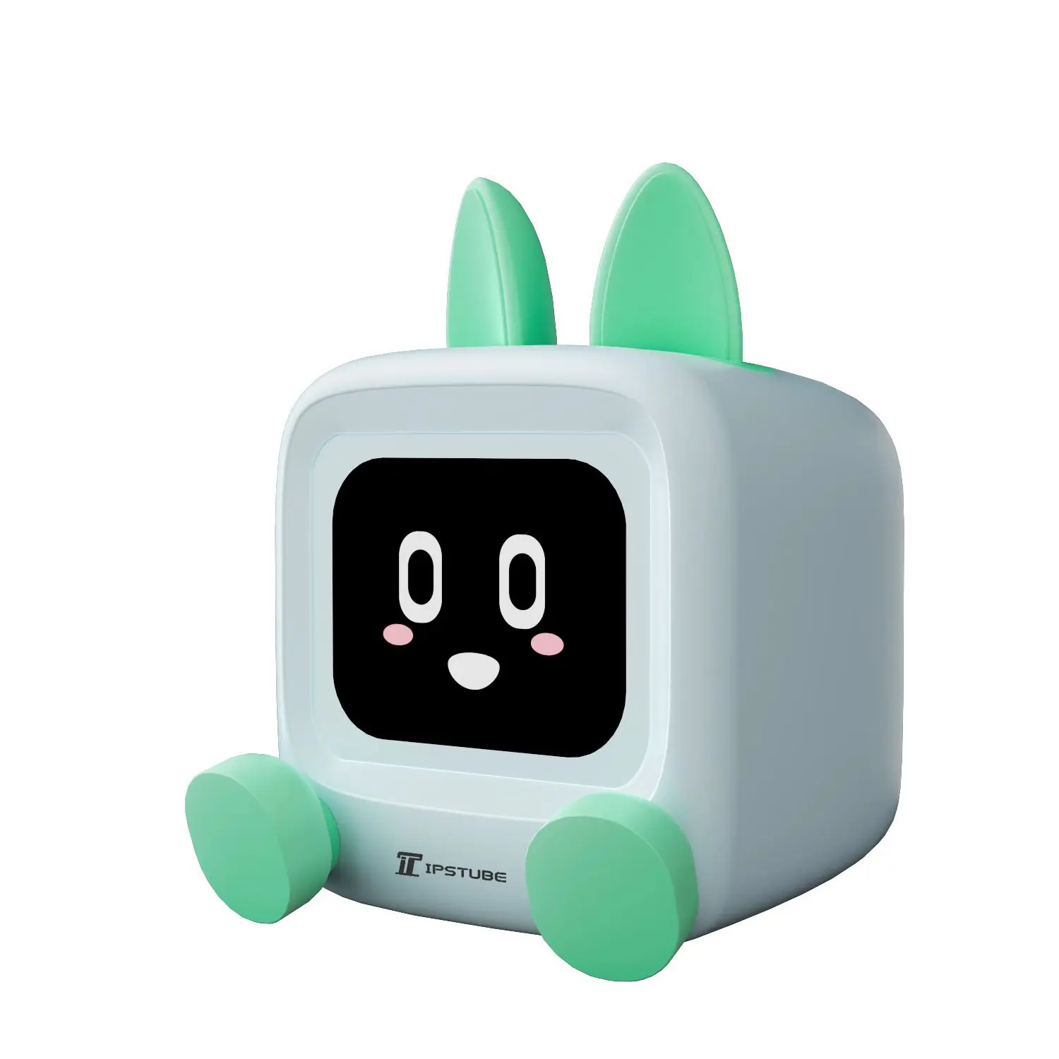 IPSTUBE MILI Robot Digital Clock - ABS Silicone Construction, Battery-Powered, DIY Customizable Multi-Module Free Assembly, Portable Bluetooth, Enhanced Listening, No Magnets, Desk Decor Home Supplies, Decorative