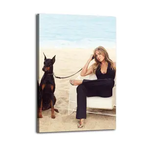Jennifer Aniston HomeDecor WallArt LivingRoom Canvas for Bedroom Decor Canvas Poster Aesthetic Office Bathroom Painting Picture Print Modern Family