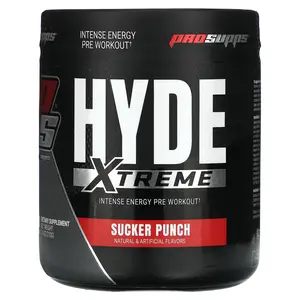 ProSupps Hyde Xtreme, Intense Energy Pre Workout, Sucker Punch, 7.4 oz (210 g)