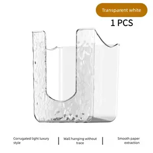 Ride the Bathroom Organization Trend! These 2 Wall - Mounted Wipe Dispensers Are ESSENTIAL! 💯 Large Openings, Sturdy, Drill - Free Installation. Ideal for Bathroom Essentials! 🌟 #BathroomTrend #WipeHolder Tissue Dispenser