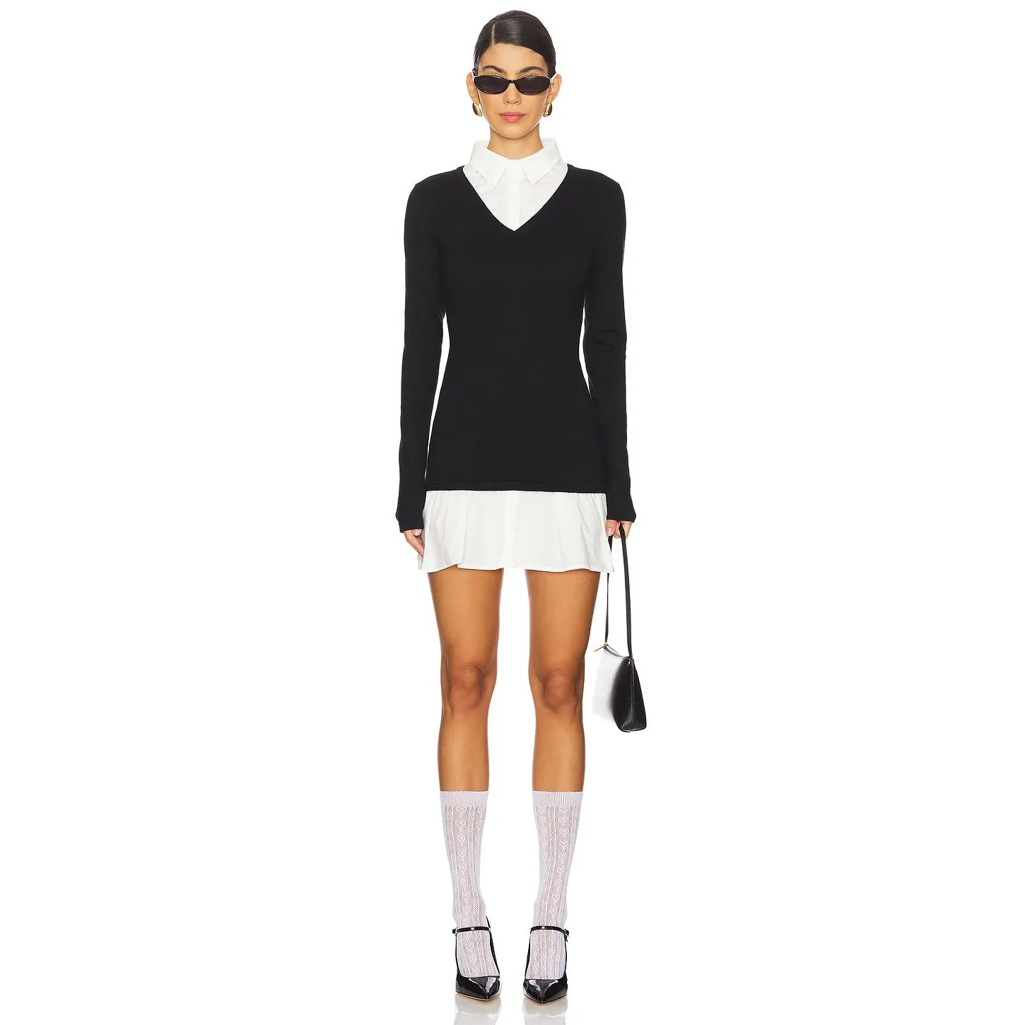 LIONESS Femme Mini Dress in Onyx