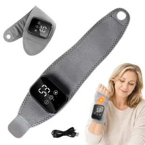 New model hand massager - Heat therapy for wrist joints,heating of palm and back of hand,Compact Durable Design,wrist massage device - Suitable for both men and women,Ideal gift for parents, wives and family members,Fits left & right hands