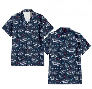 Patriotic Fireworks Back Up Meme Hawaiian Shirt, Classic Meme Humor Patriotic Hawaiian Shirt