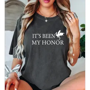 It’s Been My Honor Shirt, Comfort Colors Fourth Wing Tee, Fourth Wing Merch, Iron Flame Shirt, Onyx Storm Shirt, Rebecca Yarros Apparel