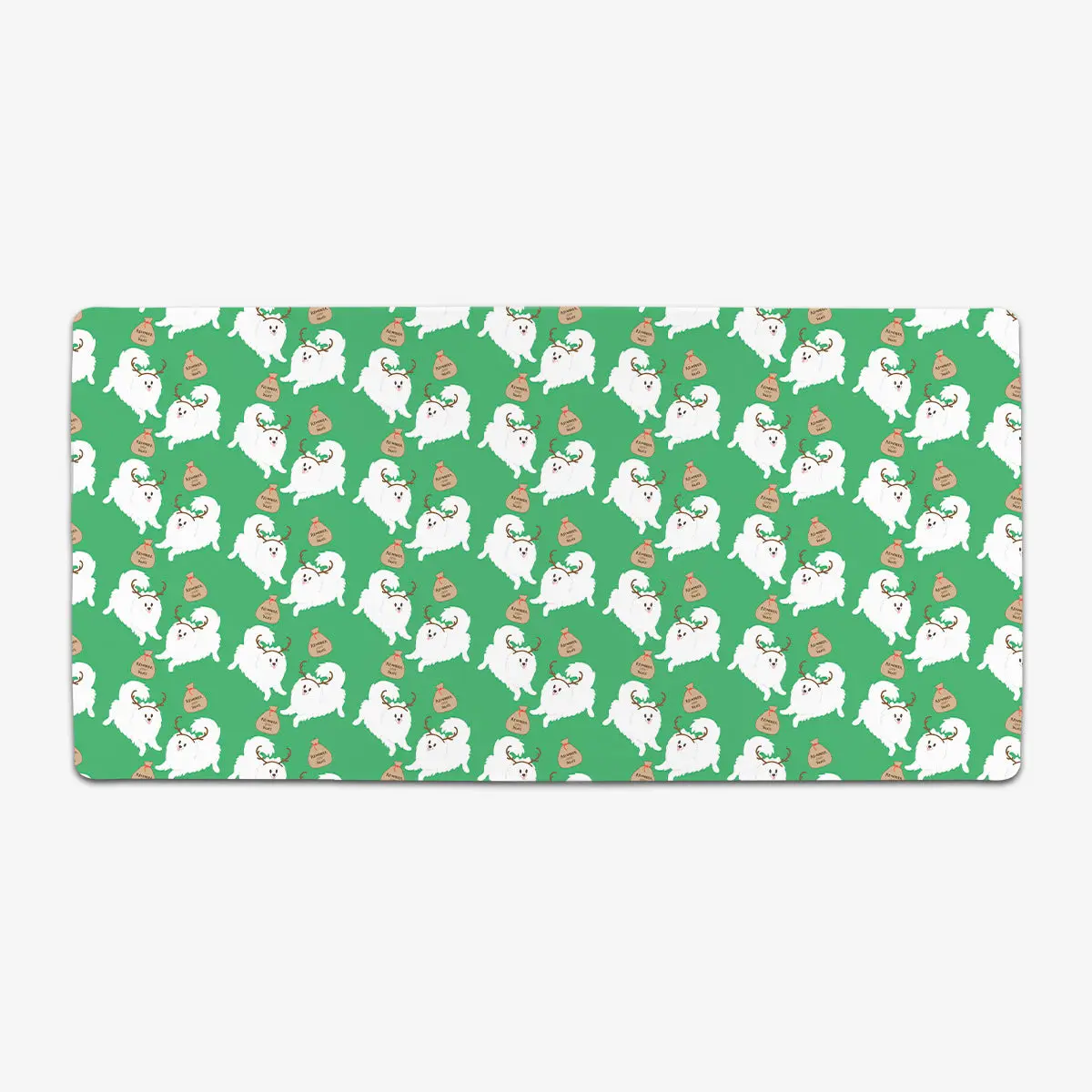 Fluffy Reindeer Extended Mousepad
