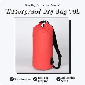 Waterproof Bag Dry Bag Outdoor Waterproof Bag for Rafting and Mountaineering Backpack Swimming Beach Waterproof Bucket Bag