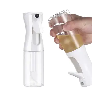 Mist Spray Bottles for Hair, Plant Mister Spray Bottle for Plants, Cleaning Spray Bottle, Fine, Clear Pressurized Continuous Spray Bottle Oil Pot