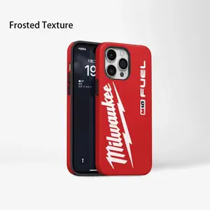 MilwaukeeCase for iPhone 16 15 14 Pro Max 13 12 11 XR XS E Plus Shockproof Drop Protection Durable PC Smartphone Cover Silicone Protective, Men Phone case