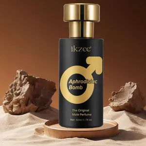 50ML Men's Perfume, Long Lasting Fragrance for Party, Dating, Natural Spray Scent for Daily Use, Gift for Men, Earthy Woody Scent, Aroma