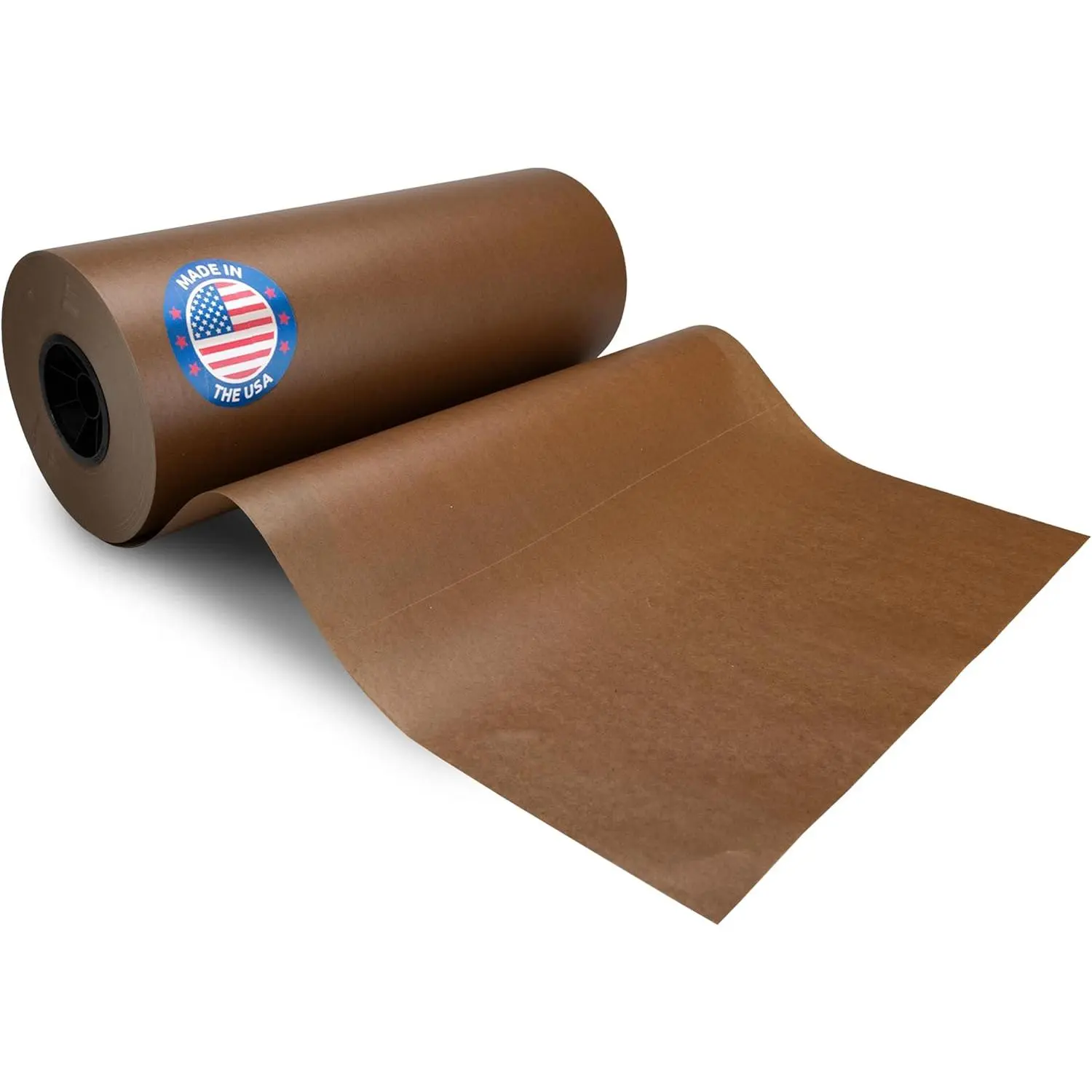 IDL Packaging 18" x 900' Brown Wet Wax Paper Roll - Food-Safe Extra Water Resistant Paper for Meat and Fish - Freezer/Butcher Material for Packing, Storing, Transportation, Freezing Food