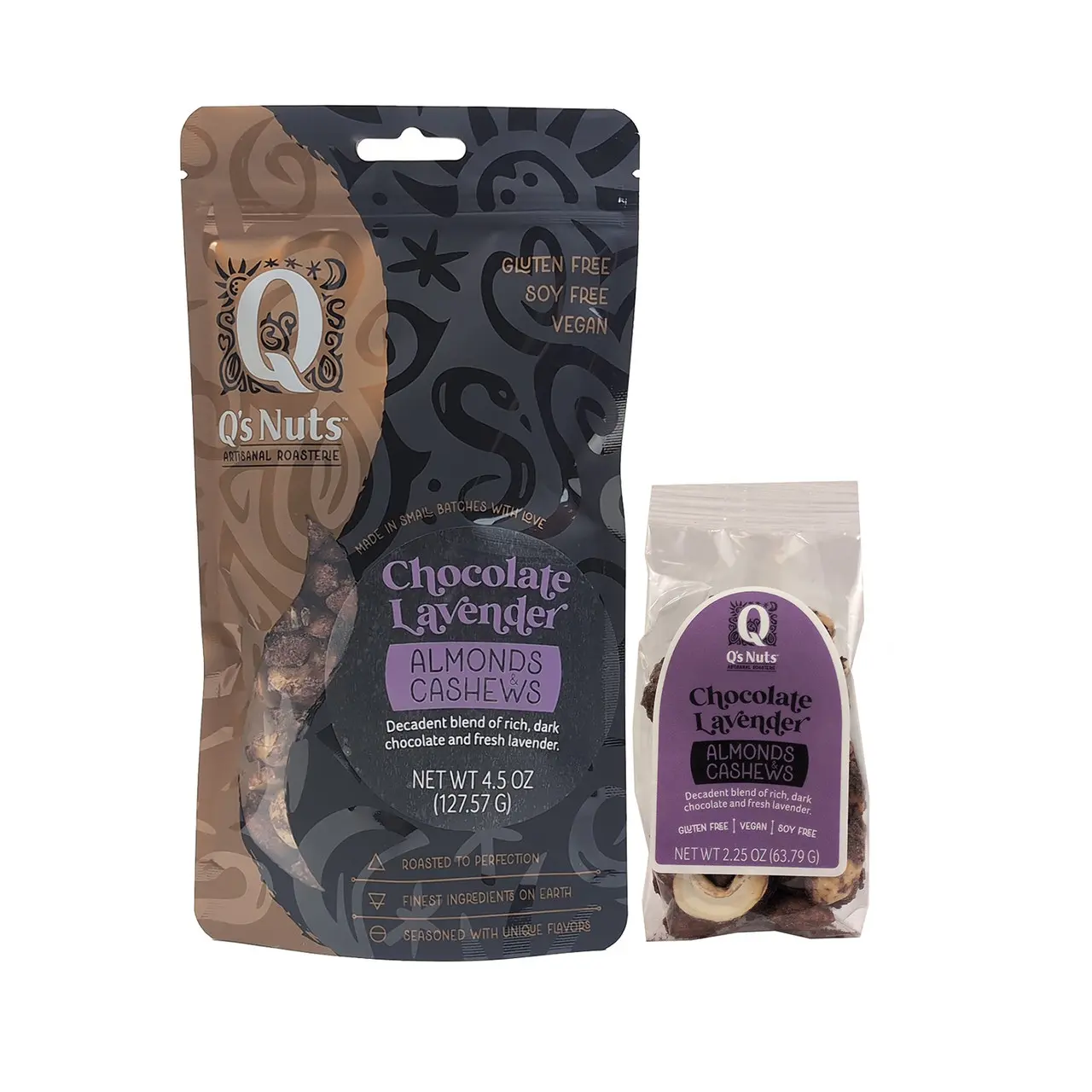 Chocolate Lavender Almond & Cashew Mix
