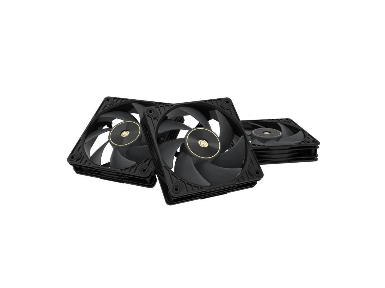 ASUS ProArt PF120 3-Pack 120mm PWM Fans, 3000RPM, High Airflow/Static Pressure, Daisy-Chain, Comes with Fan Controller