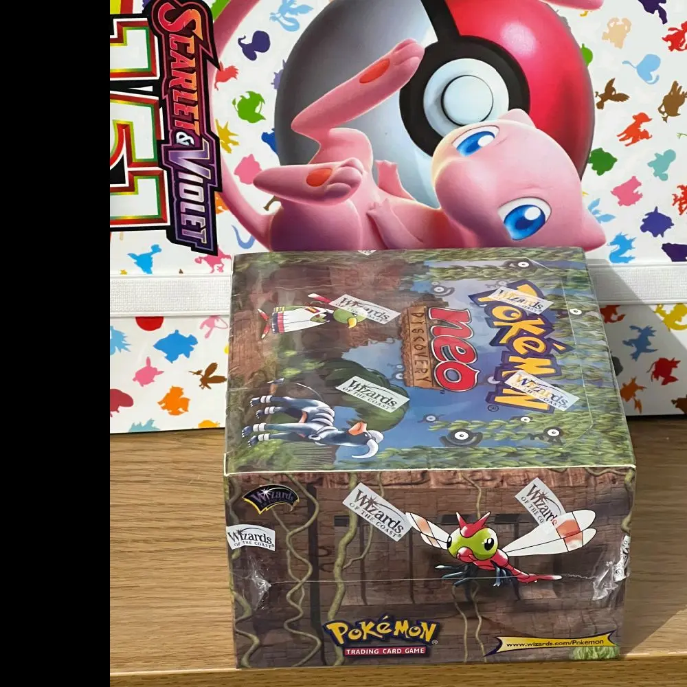 pokemon neo discovery 1st edition booster box 2001 SCIZOR PACK PSA 10 – lowpopping Pokemon Neo Discovery Booster Box