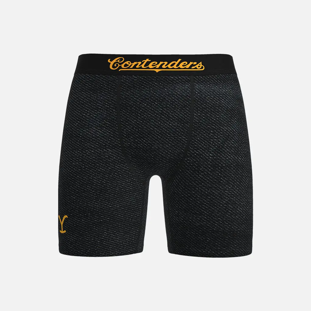 YELLOWSTONE RIP DENIM JACKET BRIEF
