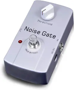 Noise Gate Effect Pedal Reduces Extra Noise from Signal for Electric Guitar Pedals - True Bypass (JF-31)