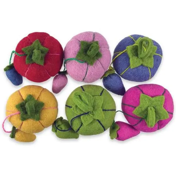 Moda Notions Tomato Pin Cushion Assorted DLFT-1111